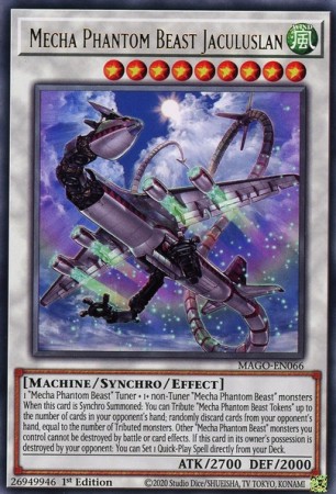 Mecha Phantom Beast Jaculuslan - MAGO-EN066 - Rare