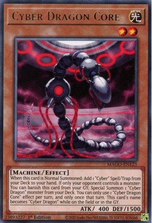 Cyber Dragon Core - MAGO-EN123 - Rare