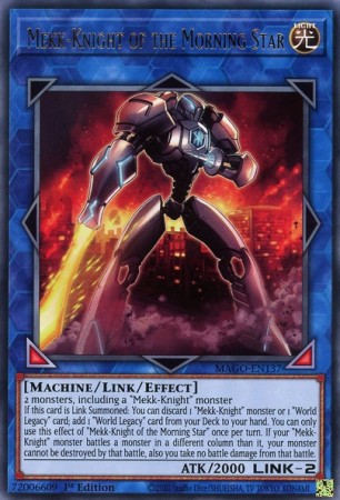 Mekk-Knight of the Morning Star - MAGO-EN137 - Rare