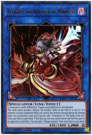 Aleister the Invoker of Madness - GEIM-EN053 - Ultra Rare