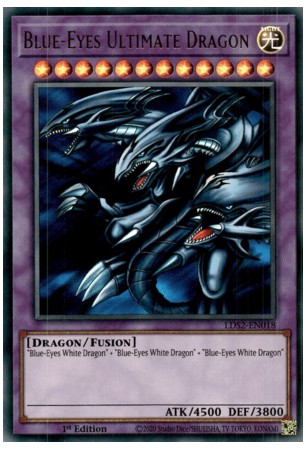 Blue-Eyes Ultimate Dragon (Purple) - LDS2-EN018 - Ultra Rare