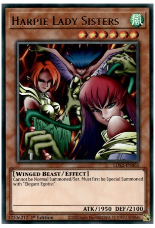 Harpie Lady Sisters - LDS2-EN065 - Ultra Rare