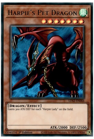 Harpie's Pet Dragon (Blue) - LDS2-EN066 - Ultra Rare