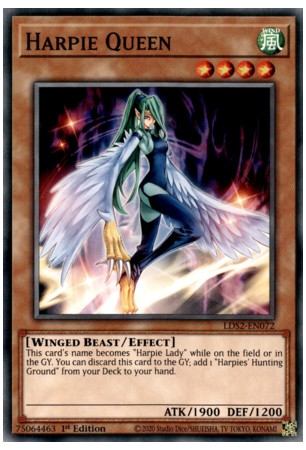 Harpie Queen - LDS2-EN072 - Common