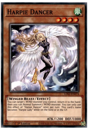 Harpie Dancer - LDS2-EN074 - Common