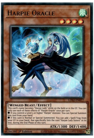 Harpie Oracle - LDS2-EN077 - Ultra Rare