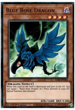 Blue Rose Dragon - LDS2-EN104 - Ultra Rare