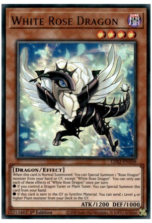 White Rose Dragon - LDS2-EN109 - Ultra Rare