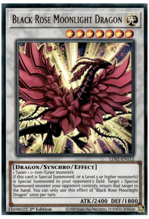 Black Rose Moonlight Dragon - LDS2-EN112 - Ultra Rare