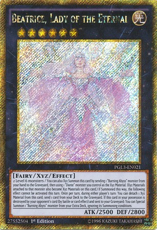 Beatrice Lady of the Eternal PGL3 EN021 Gold Secret Rare