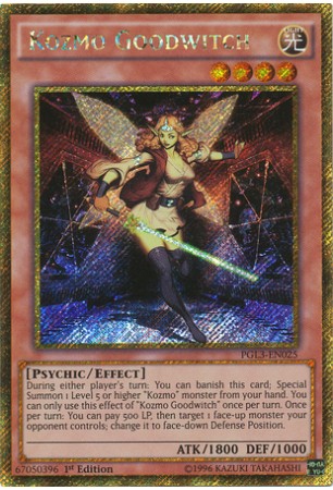 Kozmo Goodwitch - PGL3-EN025 - Gold Secret Rare