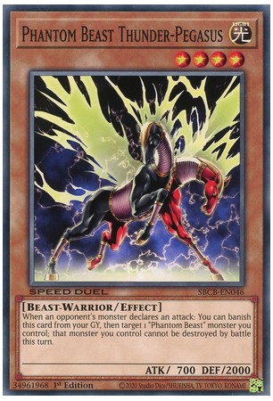 Phantom Beast Thunder-Pegasus - SBCB-EN046 - Common