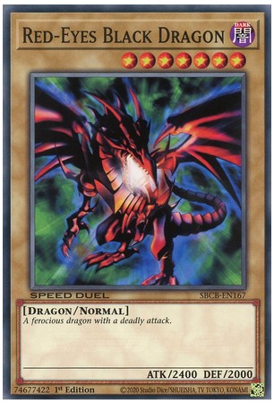 Red-Eyes Black Dragon - SBCB-EN167 - Common