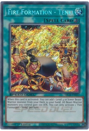 Fire Formation - Tenki - SBCB-EN057 - Secret Rare