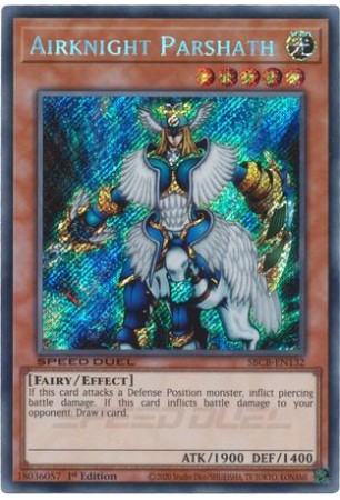 Airknight Parshath - SBCB-EN132 - Secret Rare