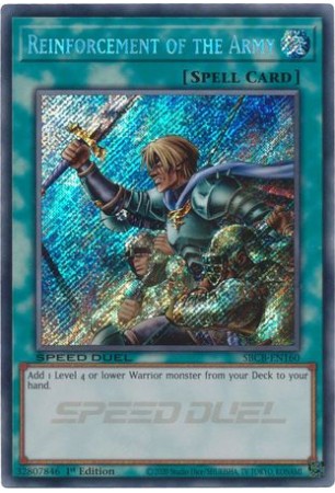 Reinforcement of the Army - SBCB-EN160 - Secret Rare