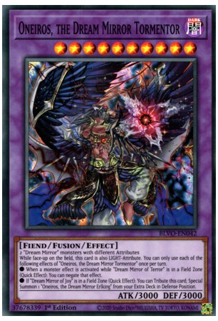 Oneiros, the Dream Mirror Tormentor - BLVO-EN042 - Super Rare