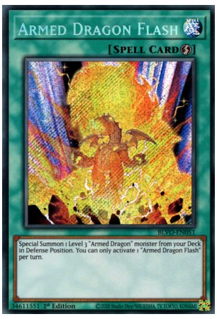 Armed Dragon Flash - BLVO-EN051 - Secret Rare