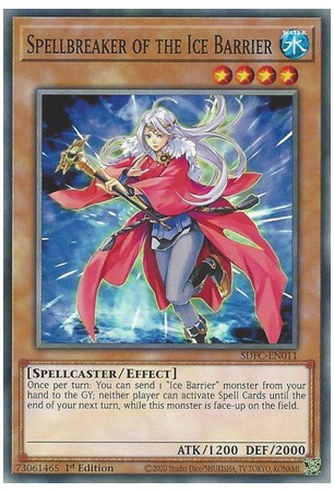 Spellbreaker of the Ice Barrier - SDFC-EN011 - Common