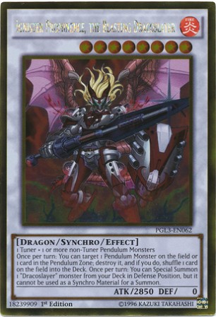 Ignister Prominence, the Blasting Dracoslayer - PGL3-EN062 - Gold Rare