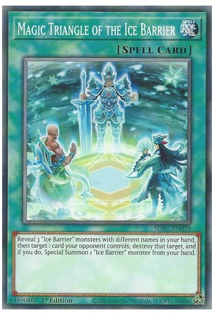 Magic Triangle of the Ice Barrier - SDFC-EN029 - Common