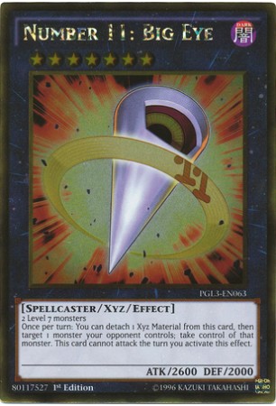 Number 11: Big Eye - PGL3-EN063 - Gold Rare