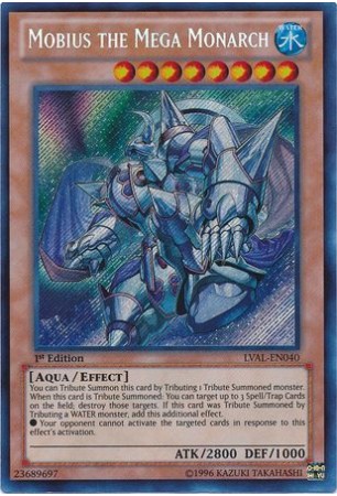 Mobius the Mega Monarch - LVAL-EN040 - Secret Rare