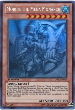 Mobius the Mega Monarch - LVAL-EN040 - Ghost Rare