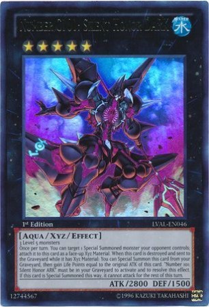 Number C101: Silent Honor DARK - LVAL-EN046 - Ultra Rare