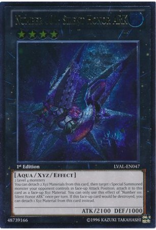 Number 101: Silent Honor ARK - LVAL-EN047 - Ultimate Rare