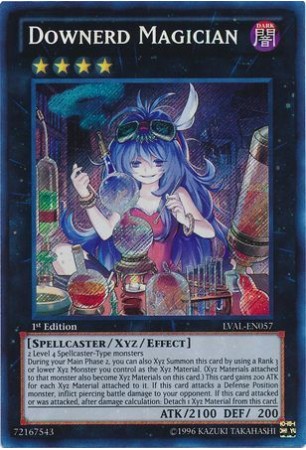 Downerd Magician - LVAL-EN057 - Secret Rare