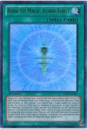 Rank-Up-Magic Astral Force - LVAL-EN059 - Ultra Rare