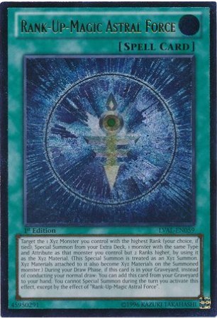 Rank-Up-Magic Astral Force - LVAL-EN059 - Ultimate Rare