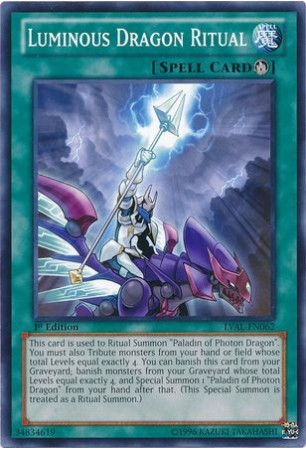 Luminous Dragon Ritual - LVAL-EN062 - Common