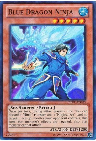 Blue Dragon Ninja - REDU-EN083 - Super Rare