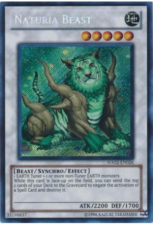 Naturia Beast - HA02-EN026 - Secret Rare