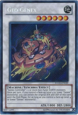 Geo Genex - HA02-EN029 - Secret Rare