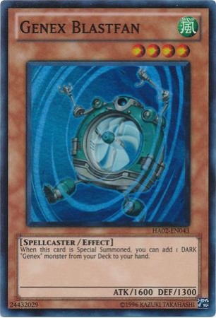 Genex Blastfan - HA02-EN043 - Super Rare