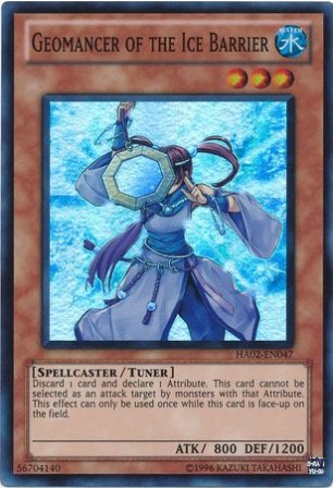 Geomancer of the Ice Barrier - HA02-EN047 - Super Rare