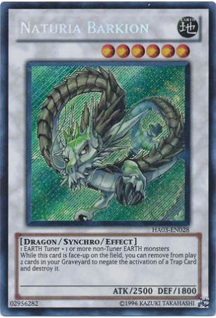 Naturia Barkion - HA03-EN028 - Secret Rare