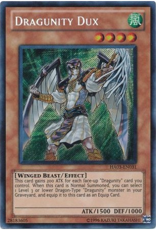 Dragunity Dux - HA03-EN031 - Secret Rare