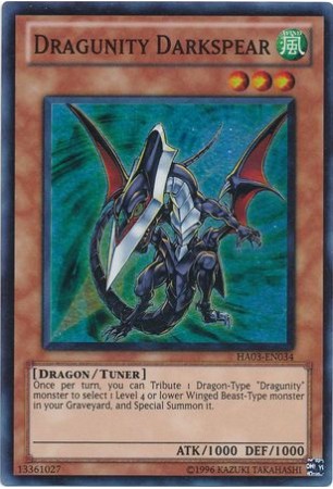 Dragunity Darkspear - HA03-EN034 - Super Rare