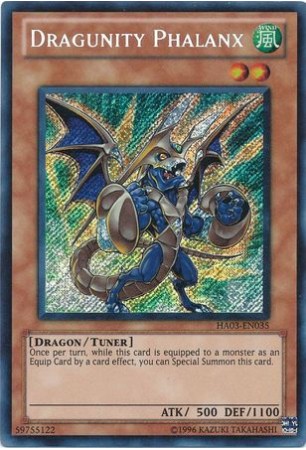 Dragunity Phalanx - HA03-EN035 - Secret Rare