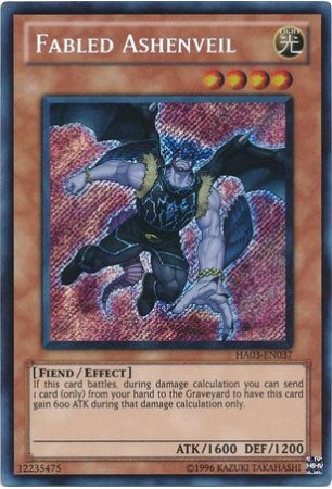 Fabled Ashenveil - HA03-EN037 - Secret Rare