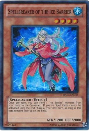 Spellbreaker of the Ice Barrier - HA03-EN048 - Super Rare