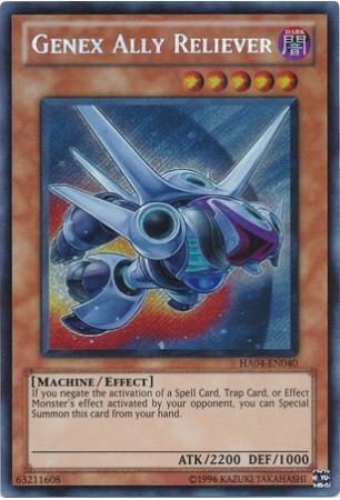 Genex Ally Reliever - HA04-EN040 - Secret Rare