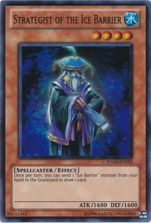 Strategist of the Ice Barrier - HA04-EN052 - Super Rare