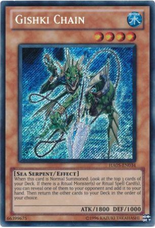 Gishki Chain - HA05-EN034 - Secret Rare