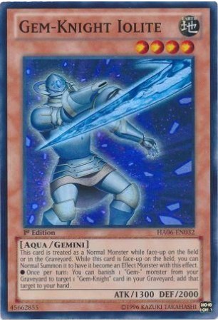 Gem-Knight Iolite - HA06-EN032 - Super Rare