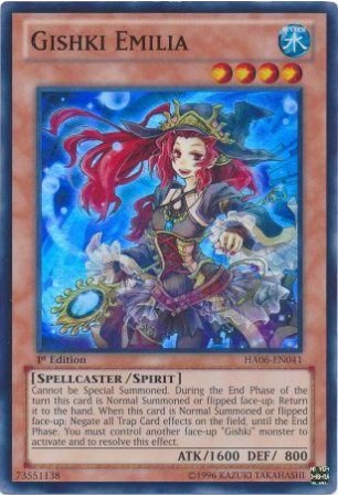 Gishki Emilia - HA06-EN041 - Super Rare